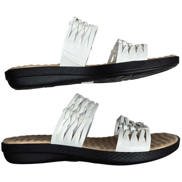 Easy Street Agata Slide Sandals‎ White 8.5 NIB - Picture 4 of 9